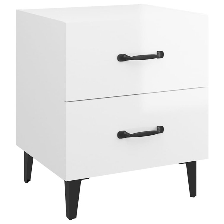 Oliver Jered Manufactured Wood Bedside Table Wayfair.co.uk